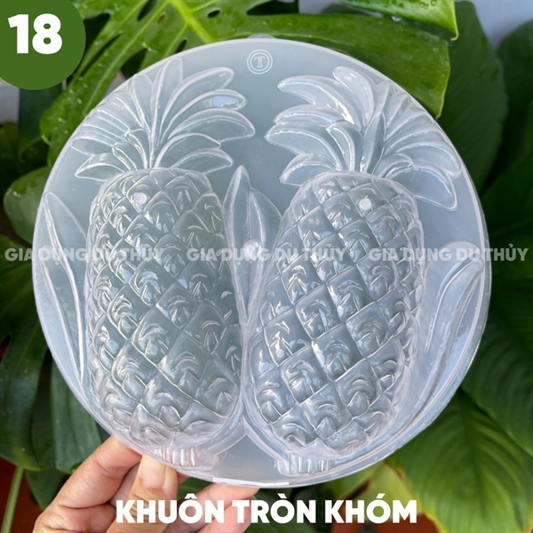 Khuôn Nhựa Cứng VT - 20cm - M18 - 2c Trái Khóm
