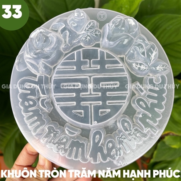 Khuôn Nhựa Cứng VT - 20cm - M33 - Song Hỷ TNHP