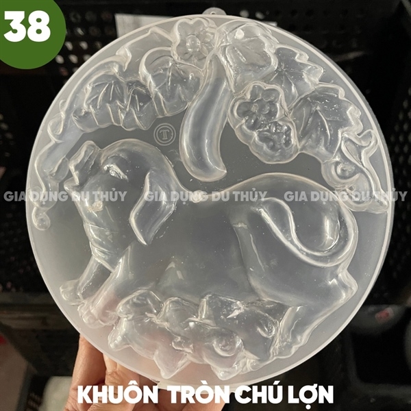 Khuôn Nhựa Cứng VT - 20cm - M38 - Con Heo