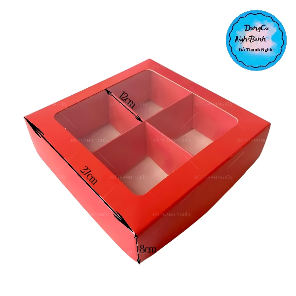 [LẺ] Hộp Giấy - Trung Thu - Mẫu 4B03