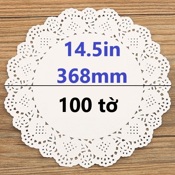 Lót Giấy Ren - Tròn - Túi 100 tờ