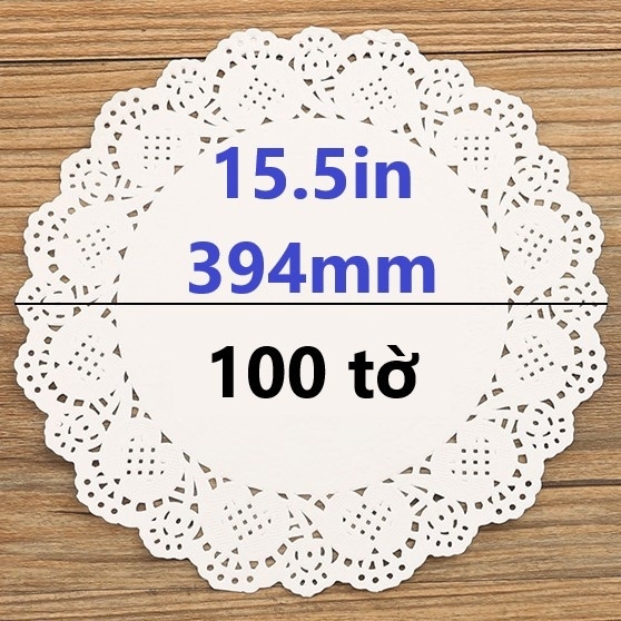 Lót Giấy Ren - Tròn - Túi 100 tờ