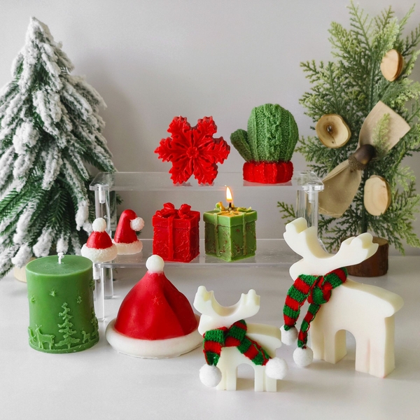 Khuôn Silicon - Noel - Cánh Tuyết Noel 6.5cm