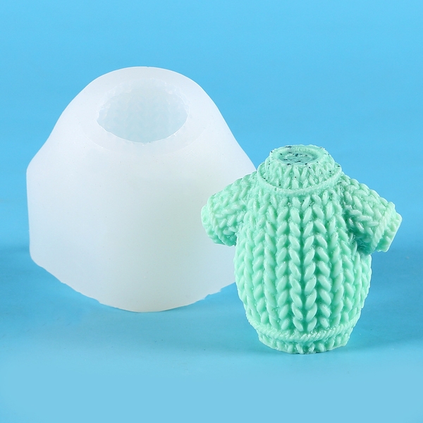 Khuôn Silicon - Quần Áo - Áo Len 7cm