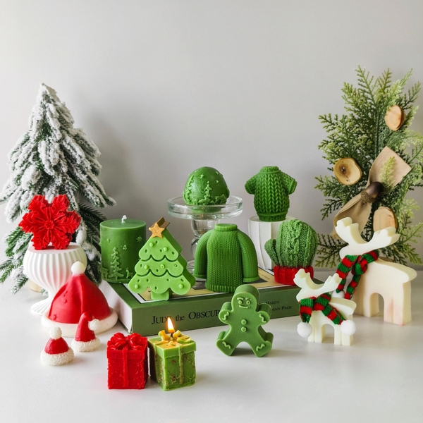 Khuôn Silicon - Noel - Cánh Tuyết Noel 6.5cm