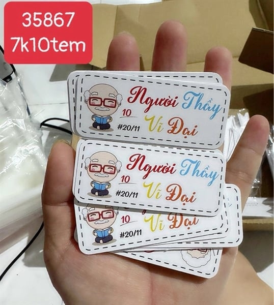 PKC - TEM TRANG TRÍ SET 10 - TNG09