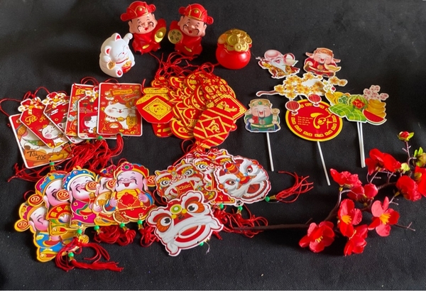PKC - TẾT - thẻ treo thỏi vàng