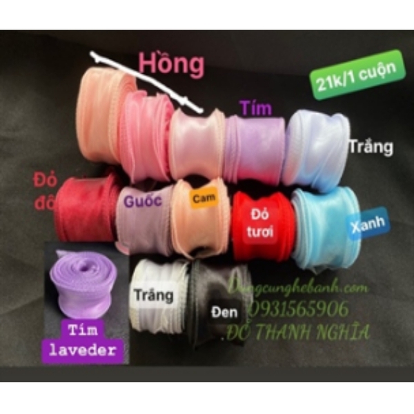 Ruy Băng Voan - 4cm (Dài 10m)
