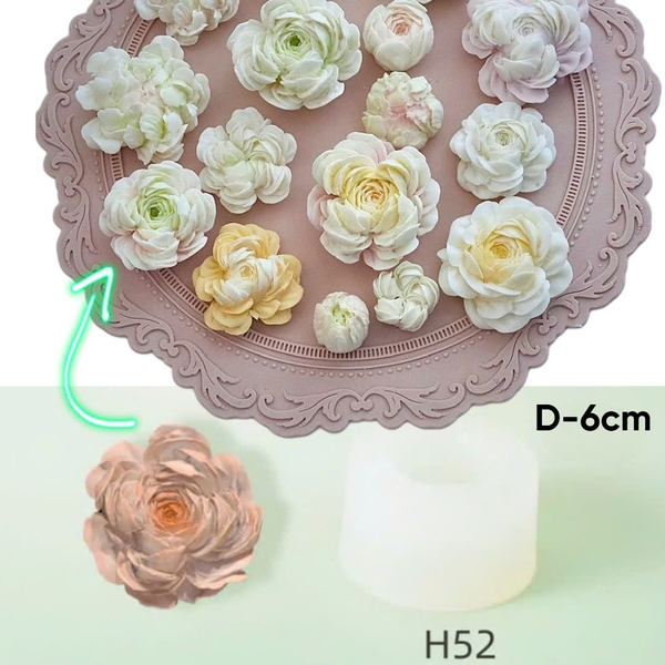 Khuôn Silicon - Set 14 Khuôn Hoa Hàn Quốc