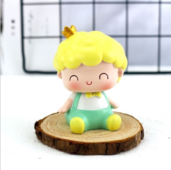 Tượng Em Bé - Búp Bê - PKD - Set 2 - xanh - hồng