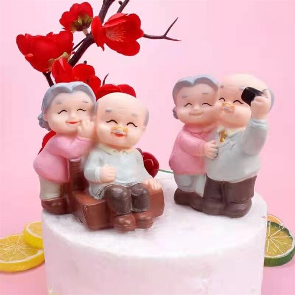 Tượng Ông Bà - PKD - Ông Ngồi Bà Tựa