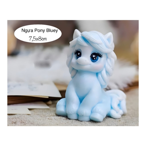 Khuôn Silicon - Động Vật - Ngựa Pony Cao 8cm