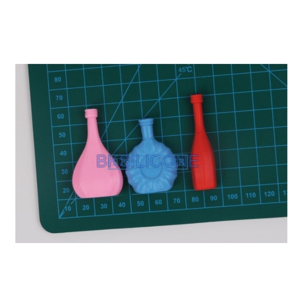 Khuôn Silicon - Chai Rượu - Mini 6x3cm 3c