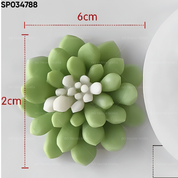 Khuôn Silicon - Sen Đá - Tia Tầng 6cm
