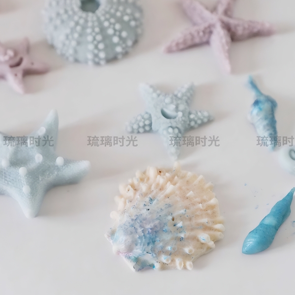 Khuôn Silicon - Sinh Vật Biển TH - Sò Biển 5.5cm