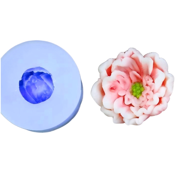 Khuôn Silicon - Hoa Cúc - Nhuỵ P13 4.6cm