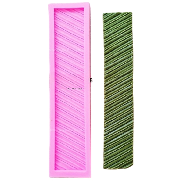 Khuôn Silicon - Lá Chuối - Dài 25.5x4.8cm