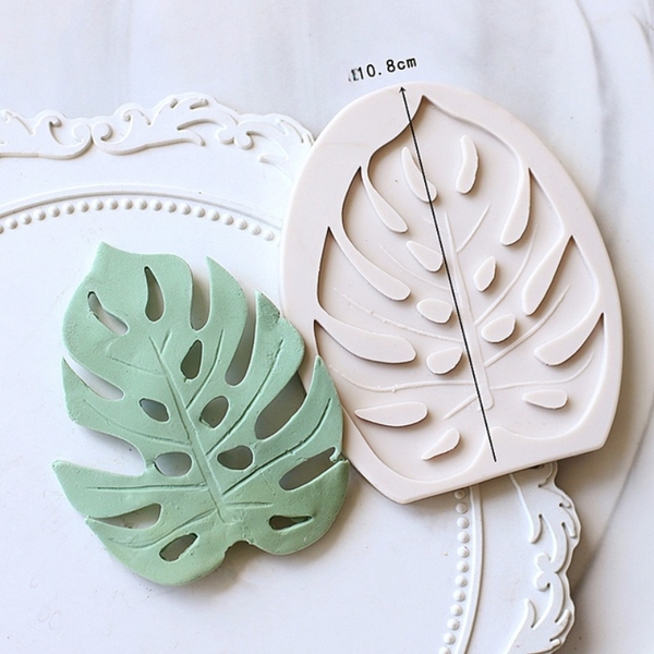 Khuôn Silicon - Lá Sake - Rừng - SLA - 11x9cm Vĩ