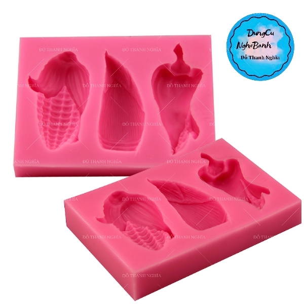 Khuôn Silicon - Trái Cây - Bắp 4.5cm - 3c - Măng Ớt