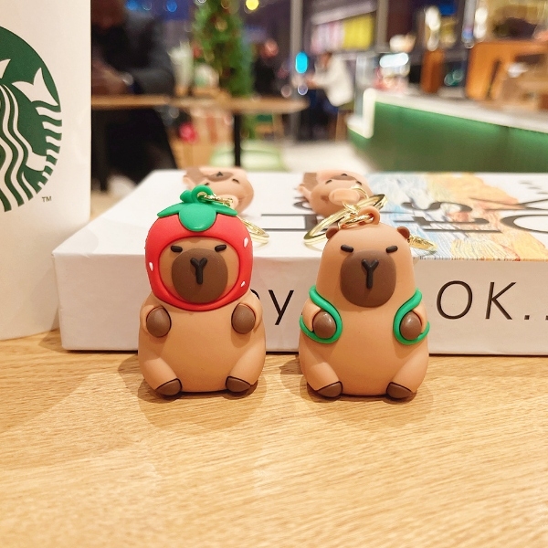 Khuôn Silicon - Động Vật - Capybara 2 Mảnh Trái Dâu