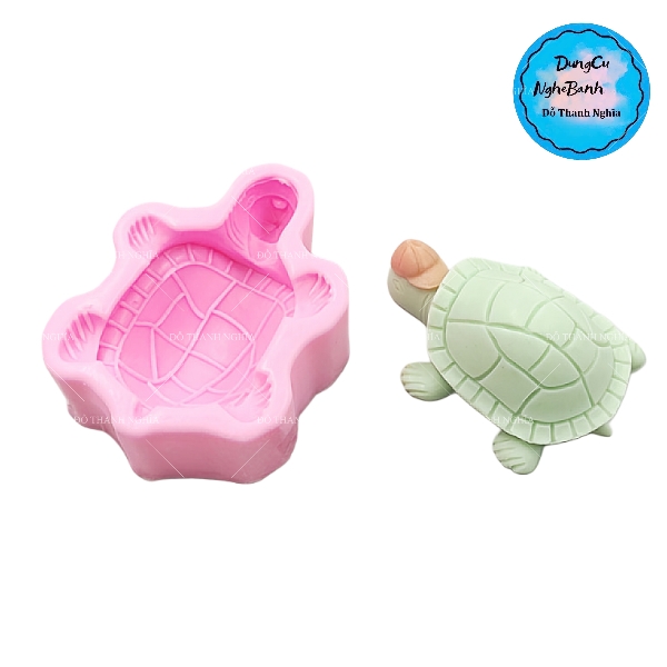 Khuôn Silicon - Biển - Rùa - Rùa 10CM