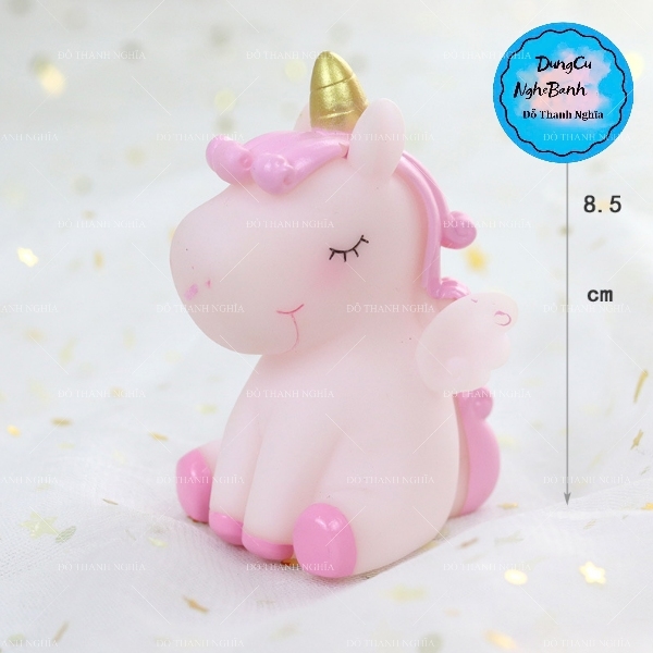 Khuôn Silicon - Động Vật - Ngựa Pony 2 Mảnh 8cm