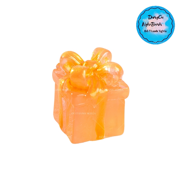 Khuôn Silicon - Hộp Quà - 2 Mảnh 2.1cm