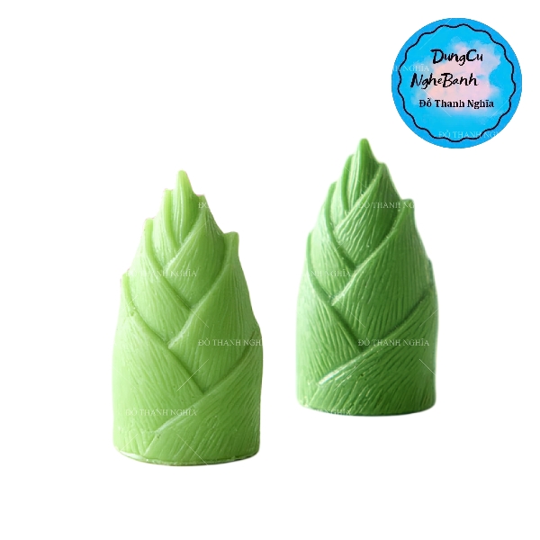 Khuôn Silicon - Lá Cành -Măng Tre Trúc 3cm