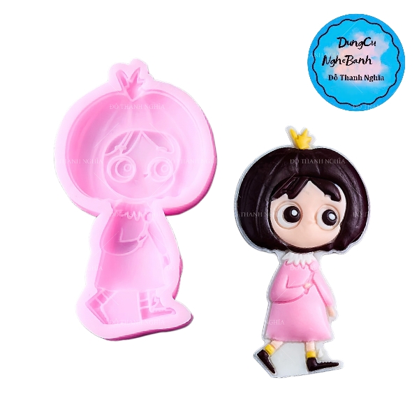 Khuôn Silicon - Em Bé - Bước Đi 10cm