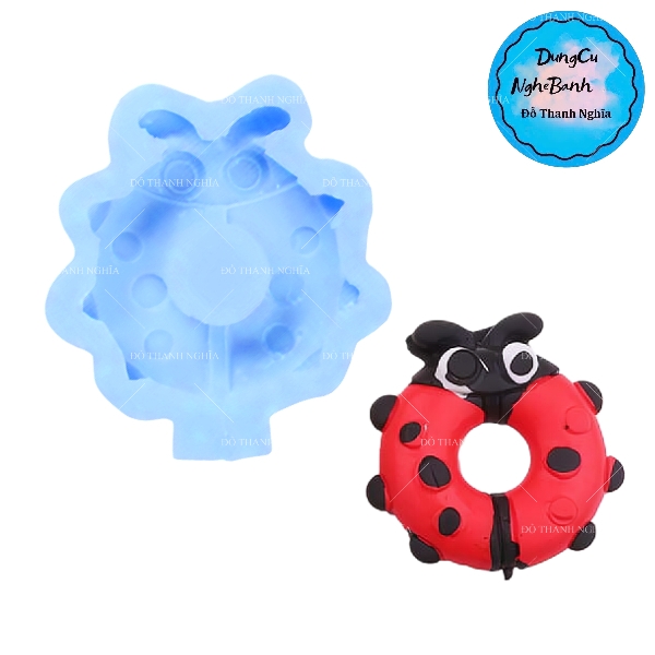 Khuôn Silicon - Côn Trùng - Con Bọ 4cm