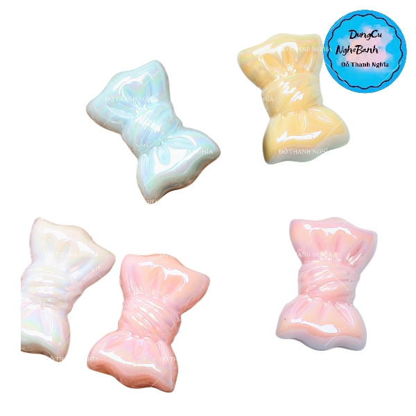 Khuôn Silicon - Cái Nơ Vĩ 6c To 10cm