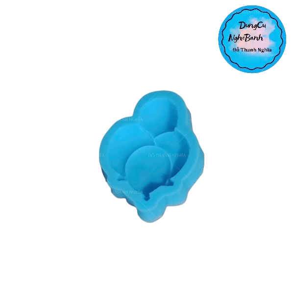 Khuôn Silicon - Bong Bóng Chùm 3c 4cm