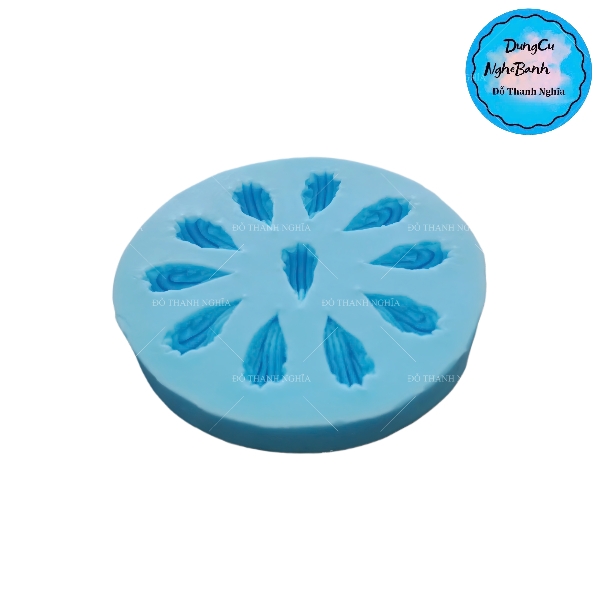 Khuôn Silicon - Đuôi Hoa Thị - Sò Xoắn N1 11c - 2cm