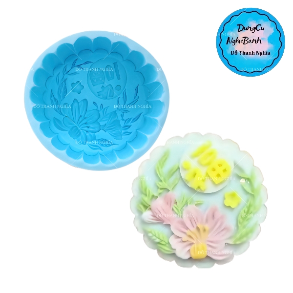 Khuôn Silicon - TT - 9cm - Mẫu 4 -