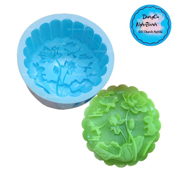 Khuôn Silicon - TT - 9cm - Mẫu 14 -