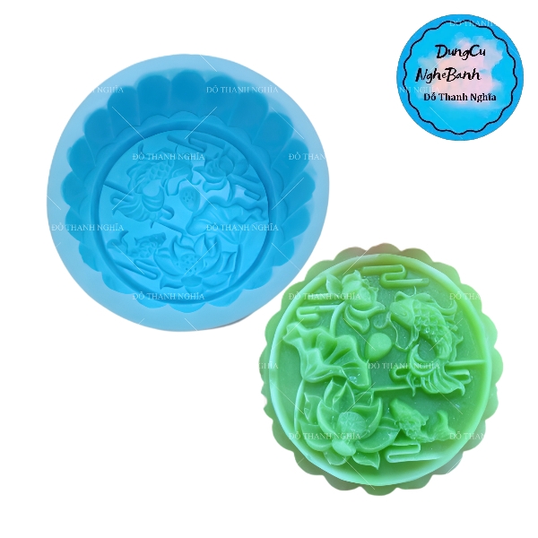 Khuôn Silicon - TT - 9cm - Mẫu 15 -