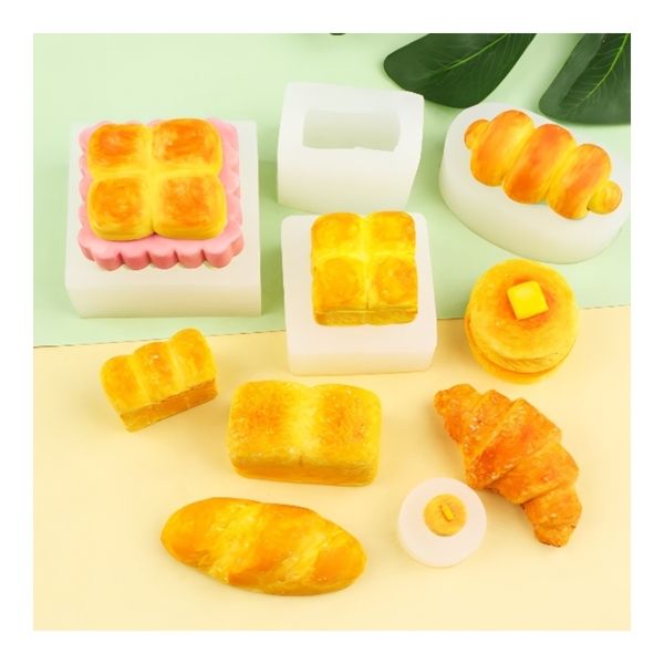 Khuôn Silicon - Bánh Mì Sừng Trâu 7.5cm
