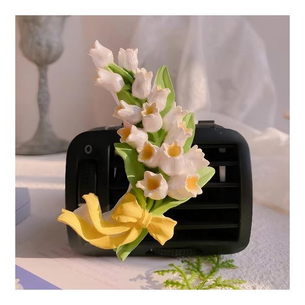 Khuôn Silicon - Hoa Linh Lan Thuỷ Tiên Chùm B91