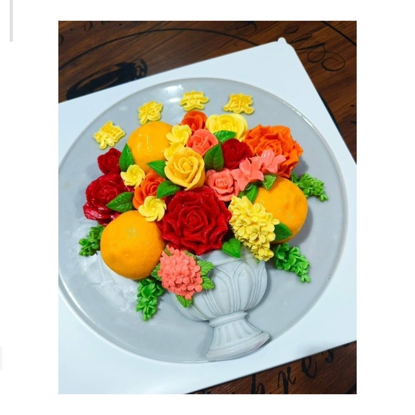 Khuôn Silicon - Hoa Hồng - Set 3 - C1 C2 C3