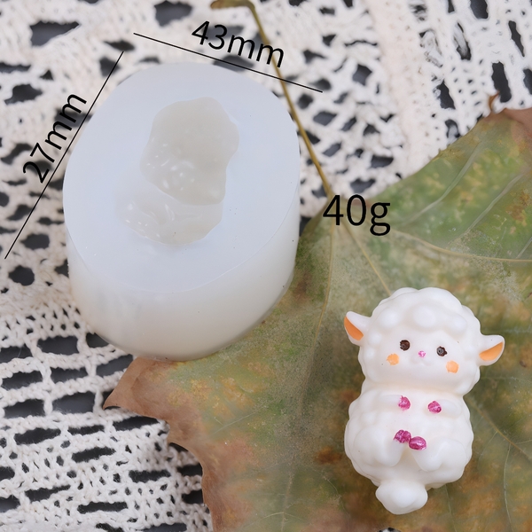 Khuôn Silicon - Động Vật - Cừu Nằm