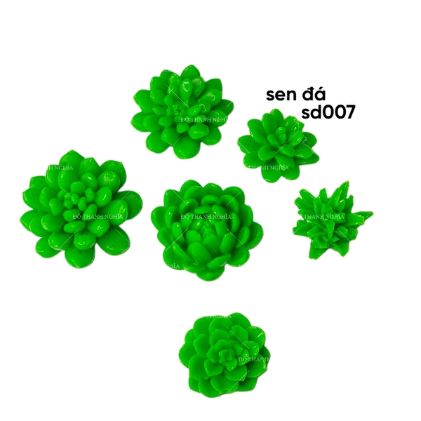 Khuôn Silicon - Sen Đá - Tia Tầng SD007 - 4.5CM