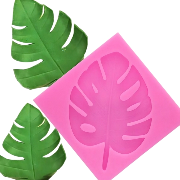 Khuôn Silicon - Lá Sake - Rừng - SLA - 7.2x5cm - Vĩ