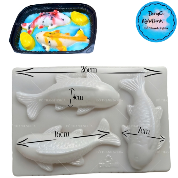 Vĩ Nhựa PP - Cá Chép 16cm - DF94B - 3c - Cá 16cm
