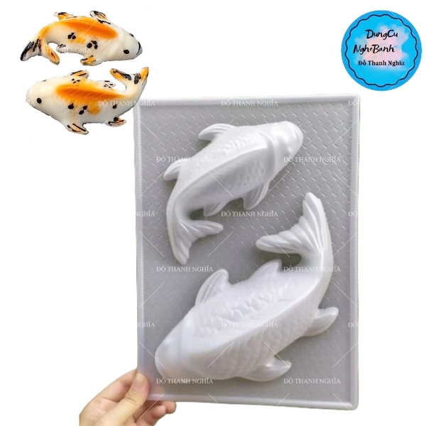 Vĩ Nhựa PP - Cá Chép 18cm - 2c - Cá 18cm và Cá 23cm