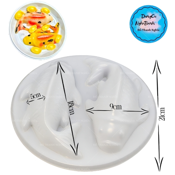 Vĩ Nhựa PP - Cá Chép 18cm - DF98B - 2c - Cá 18cm