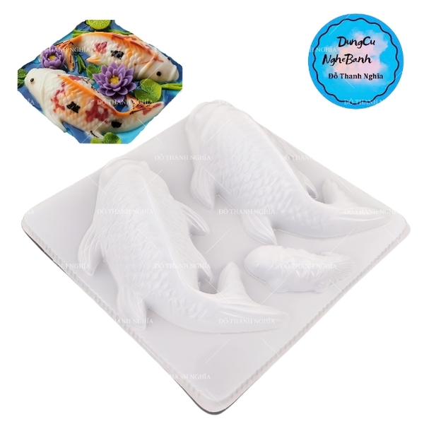 Vĩ Nhựa PP - Cá Chép 23cm - 2c - Cá 23cm và Cá Koi