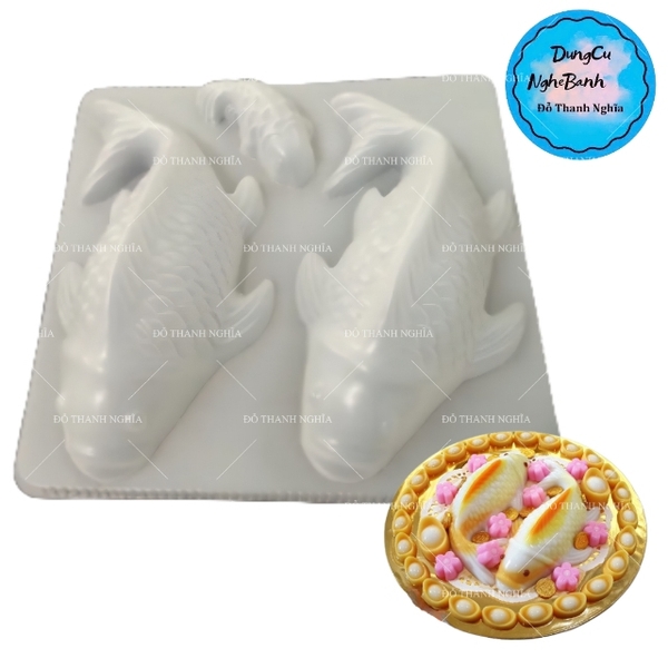 Vĩ Nhựa PP - Cá Chép 23cm - 2c - Cá 23cm và Cá Koi