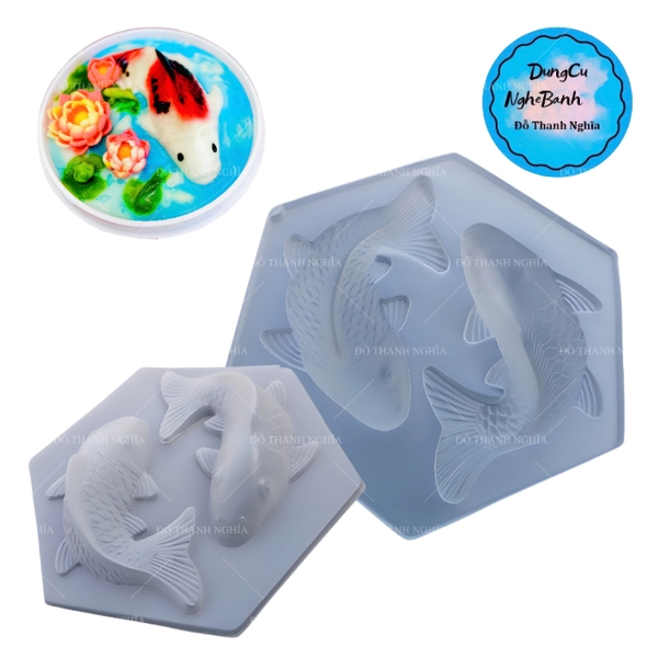Vĩ Nhựa PP - Cá Chép 23cm - 2c - Cá Cong 23cm