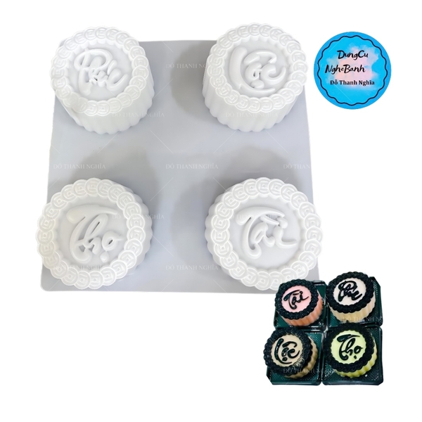 Vĩ Nhựa PP - Chữ 9cm - YB372 - Phúc Lộc Thọ Tài