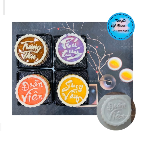 Vĩ Nhựa PP - Chữ 9cm - YB374 - Đoàn Viên Sum Vầy TQ PQ